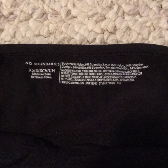 Girls Black Lace Bra - Picture 5 of 5